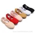 Highly Elastic Canvas Ballet Shoes for Toddlers